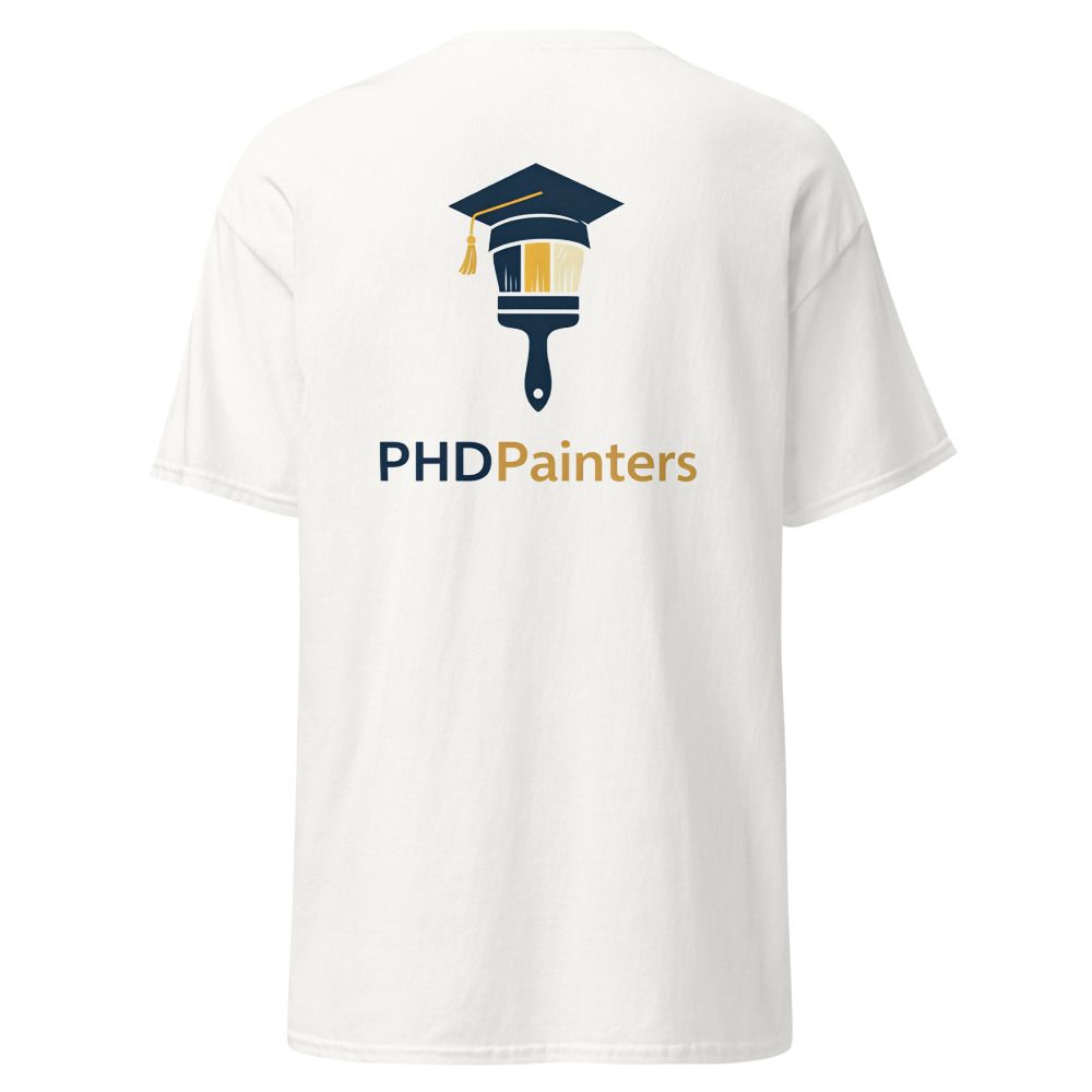 PHD Painters t-shirt back